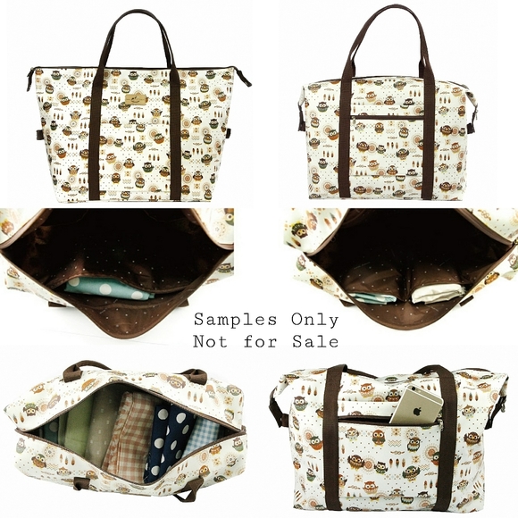 Waterproof Plaid Extra Large Travel Tote Luggage Weekender Duffel Trolley Sleeve - Picture 2 of 10